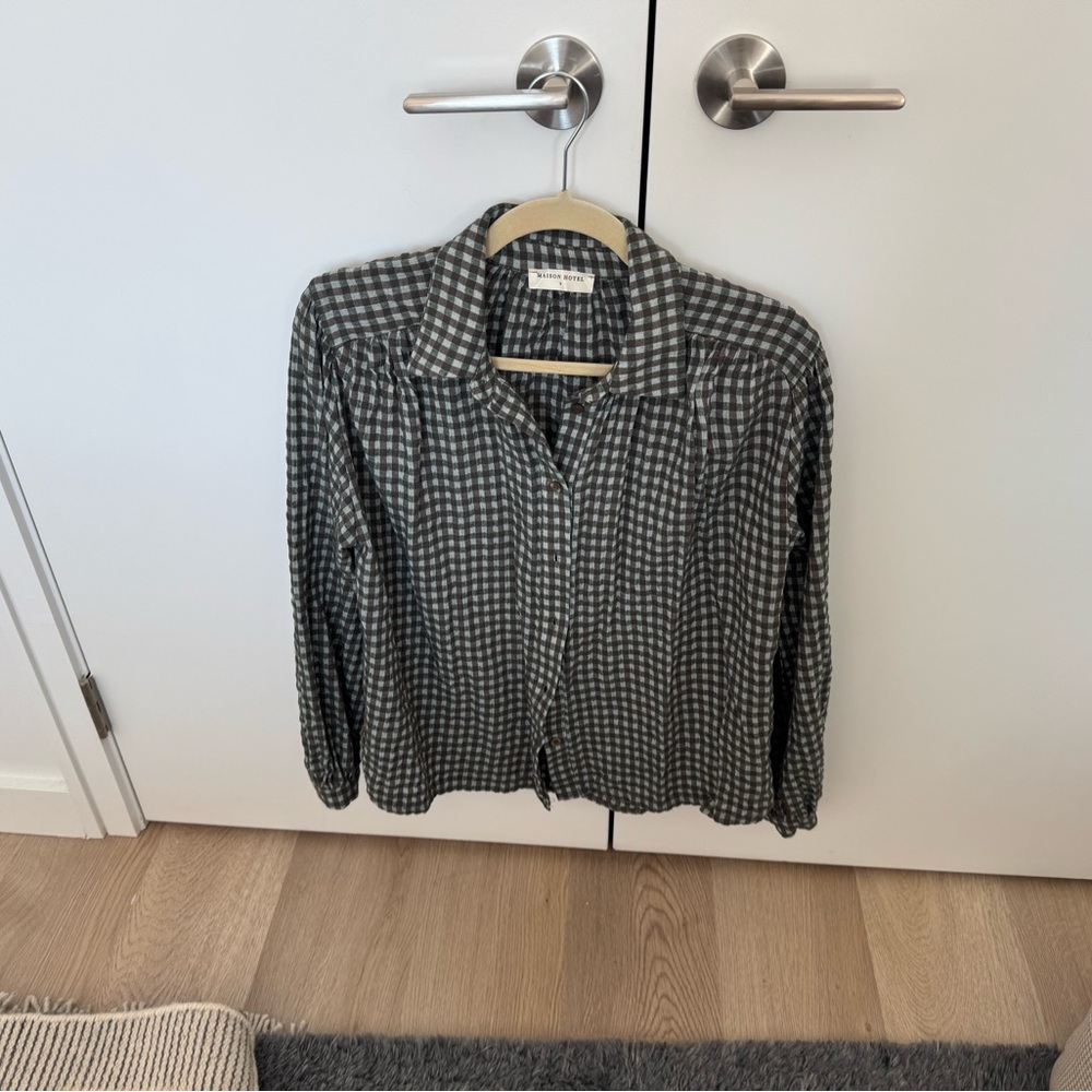 Maison Hotel Checkered Shirt